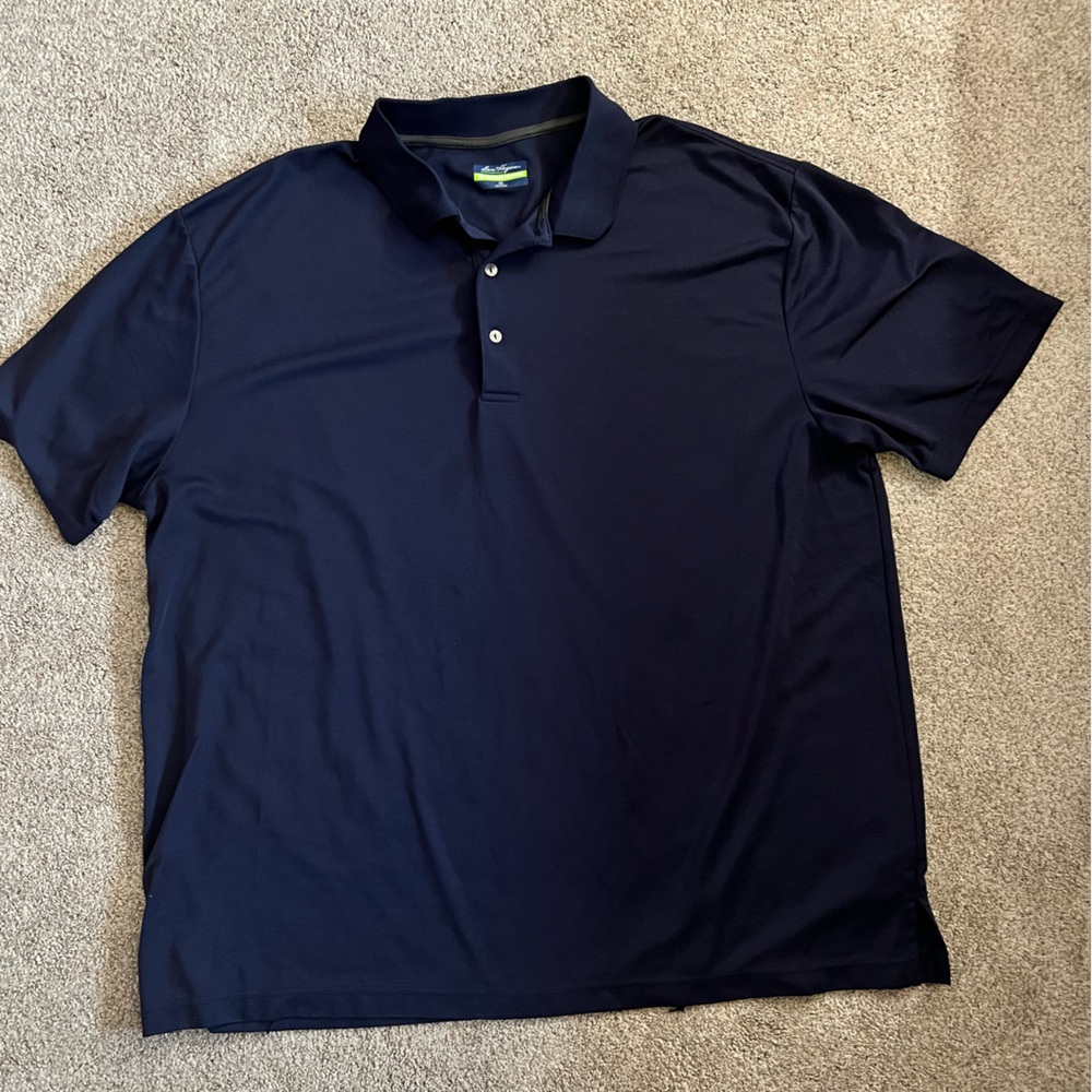 Ben Hogan performance Men's Dark Navy Short-Sleeve Polo 3XL